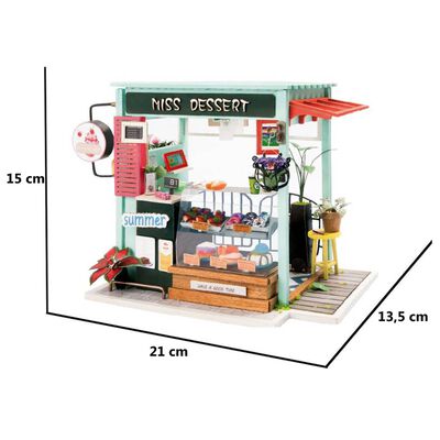 Robotime Kit in Miniatura Fai da Te Dessert Shop