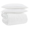 vidaXL Set di Piumoni con cuscino 3 pz Bianco Piuma d'anatra