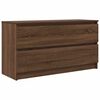 vidaXL Mobile TV Rovere Marrone 100x35x54 cm in Legno Multistrato