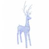 vidaXL Renna di Natale luminosa a LED 1000 LED Blu 122 x 56 x 270 cm