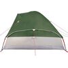 vidaXL Tenda da Campeggio a Cupola per 6 Persone Verde Impermeabile