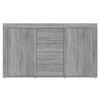 vidaXL Credenza Grigio Sonoma 120x36x69 cm in Legno Multistrato