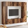 vidaXL Set mobile TV 8 pcs Legno vecchio 80 x 30 x 30 cm