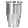 vidaXL Frullatore per Milkshake con Tazza Doppia in Acciaio Inox 2 L
