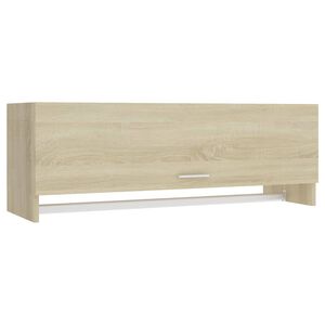 vidaXL Armadio Rovere Sonoma 100x32,5x35 cm in Legno Multistrato