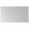 vidaXL Specchio da bagno LED Trasparente 70 x 40 cm vetro temperato