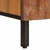 vidaXL Credenza con porta Finitura Marrone Acacia 80 x 33 x 75 cm