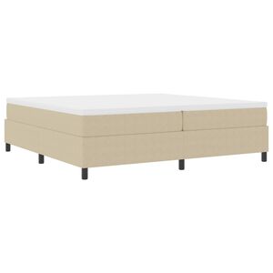 vidaXL Struttura letto piattaforma Grigio Verde 200 x 200 cm