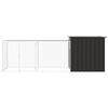 vidaXL Gabbia per Polli Antracite 300x91x100 cm Acciaio Zincato