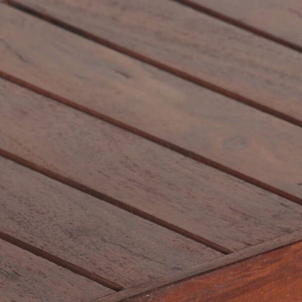 vidaXL Libreria Marrone 85x30x166 cm in Legno Massello di Acacia