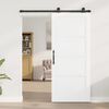 vidaXL Porta scorrevole ORKDAL Bianco 86 x 198,5 cm Pino massello