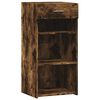 vidaXL Credenza Rovere Fumo 45x42,5x93 cm in Legno Multistrato
