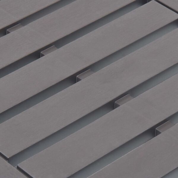 vidaXL Tavolo da Giardino Moca 78x55x38 cm in Plastica