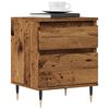 vidaXL Comodino Legno Antico 40x35x50 cm in Legno Multistrato
