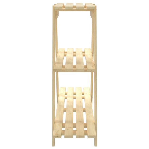 vidaXL Portafiori 101x23x79 cm in Legno Massello di Pino