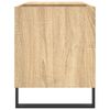 vidaXL Mobile Porta Dischi Rovere Sonoma 85x38x48 cm Legno Multistrato
