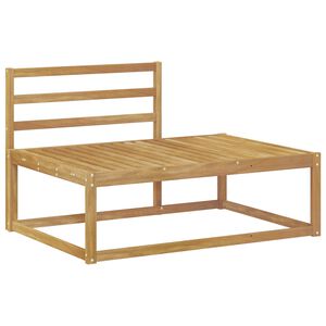 vidaXL Divano da Esterno Bianco 115 x 83 x 73 cm