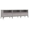 vidaXL Mobile Porta TV Grigio Sonoma 150x30x44,5 cm Legno Multistrato