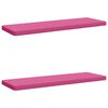 vidaXL Cuscini per Panchina a 2 Pezzi VUGHT 2 pz 100% Poliestere Rosa
