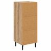 vidaXL Credenza rovere artigianale 34 x 34,5 x 90 cm Legno multistrato