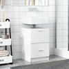 vidaXL Mobile Lavabo Bianco 80x33x60 cm in Truciolare