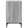 vidaXL Armadio da Notte 2 pcs Grigio sonoma 49 x 36 x 61 cm