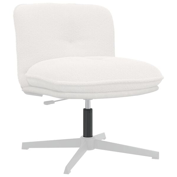 vidaXL Cilindro a Gas per Sedia da Ufficio Nero 9 cm Ferro