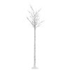 vidaXL Albero Natale 200 LED 2,2m Salice Bianco Freddo Interno Esterno