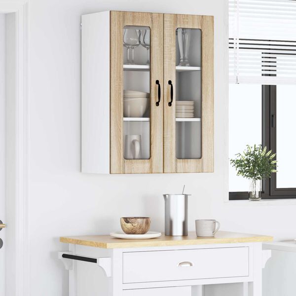 vidaXL Mobile da cucina Rovere Sonoma 60 x 31 x 80 cm