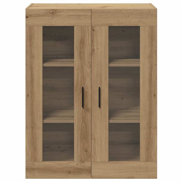 vidaXL Mobile a Parete Rovere Artigianale 69,5x34x90 cm