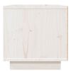 vidaXL Comodini 2 pz Bianco 40x34x35 cm in Legno Massello di Pino