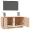 vidaXL Mobile Porta TV 80x35x40,5 cm in Legno Massello di Pino