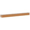 vidaXL Letto rialzato da giardino 485 x 50 x 36 cm Acciaio zincato