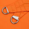 vidaXL Parasole a Vela Oxford Triangolare 4x4x5,8 m Arancione