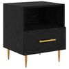 vidaXL Comodino Nero 40 x 35 x 47,5 cm Legno ingegnerizzato
