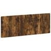 vidaXL Testiera da Muro ZWOLLE Rovere Fumo Legno ingegnerizzato