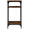 vidaXL Tavolino Rovere Fumo 40x30x75 cm in Legno Multistrato