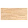 vidaXL Piano di Lavoro Cucina 140x63,5x2,7 cm Legno Massello Rovere
