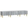 vidaXL Mobile TV Grigio Sonoma 147 x 34,5 x 30 cm Legno ingegnerizzato