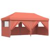vidaXL Tenda Party Terracotta 292 x 580 x 315 cm Tessuto Oxford