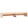 vidaXL Supporto per Monitor 100x24x16 cm in Legno Massello di Pino
