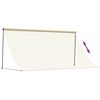 vidaXL Tenda da Sole Retrattile Crema 300x150 cm in Tessuto e Acciaio
