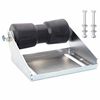 vidaXL Rullo per rimorchio per barche con supporto 20,3 cm Argento