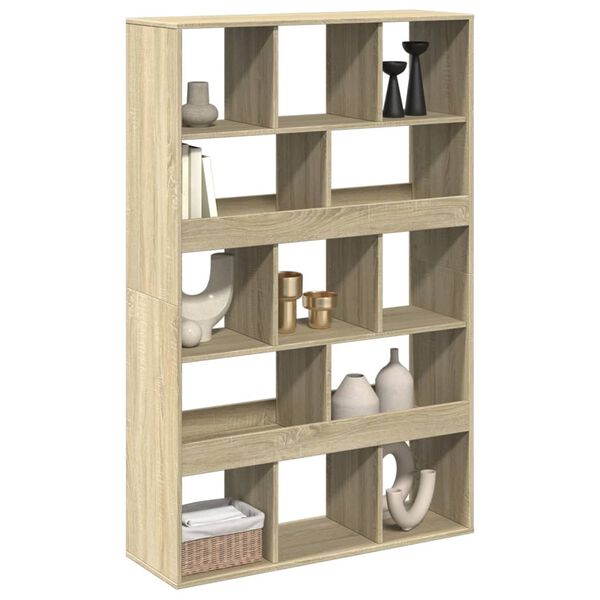 vidaXL Libreria Rovere Sonoma 100x33x156,5 cm in Truciolato