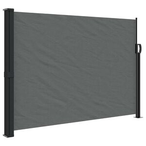 vidaXL Tenda da sole laterale retrattile antracite 140x500 cm