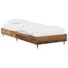 vidaXL Struttura del letto Legno antico 80 x 200 cm