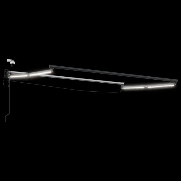 vidaXL Struttura della tenda elettrica retrattile Antracite 3 x 2,5 m