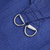 vidaXL Vela Parasole 160 g/m&sup2; Rettangolare Blu 3x5 m in HDPE