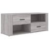 vidaXL Mobile TV Grigio Sonoma 100x35x40 cm in Legno Multistrato