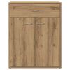 vidaXL Credenza Rovere Artigianale 60x30x75 cm in Legno Multistrato